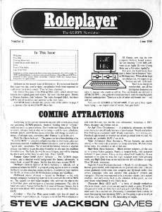 Roleplayer #02 - June 1986